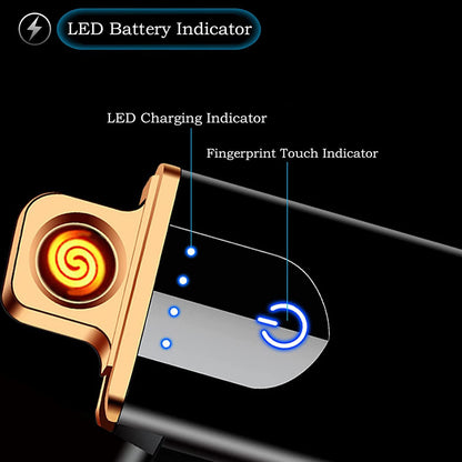 EternalGear™ Touch Sensor Rechargeable Electric Lighter